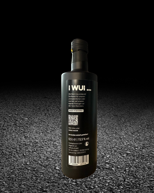I WUI AN GROSSN KURZN! Haskapbeeren-Likör 0,5 l
