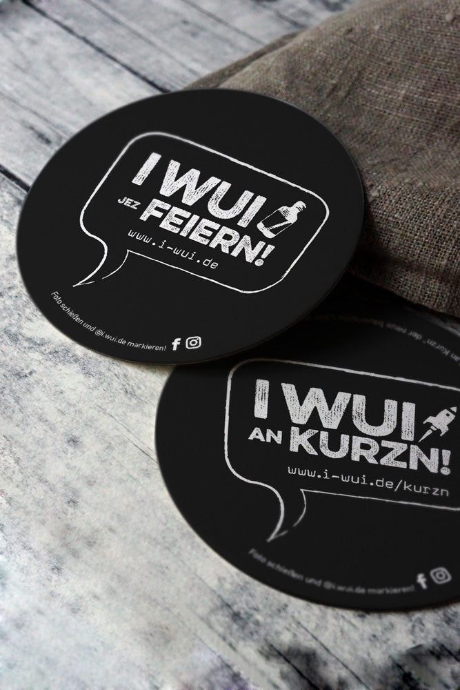 I WUI Bierdeckel