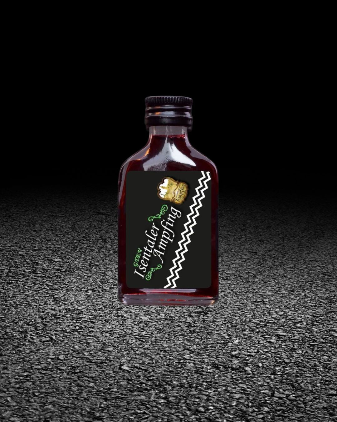 I WUI AN KURZN – Bayerischer Haskap-Likör Partyshot | 24 Stück × 0,02 l | individuelles Etikett | Vereinsfeier | Vereinsjubiläum | Fahnenweihe | personalisiert