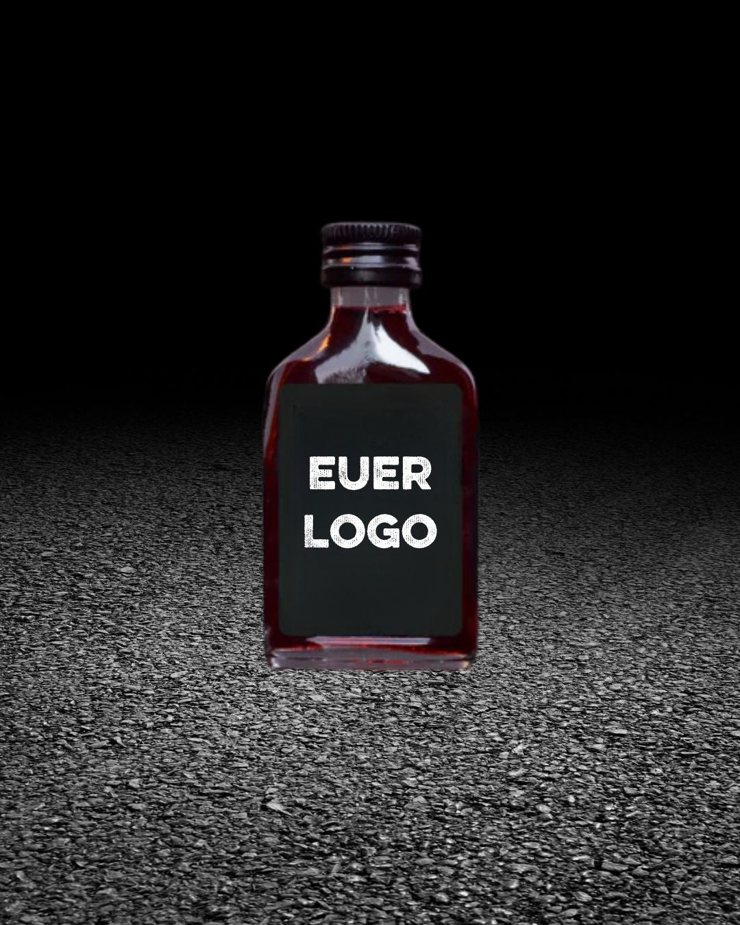 I WUI AN KURZN – Bayerischer Haskap-Likör Partyshot | 24 Stück × 0,02 l | individuelles Etikett | Vereinsfeier | Vereinsjubiläum | Fahnenweihe | personalisiert