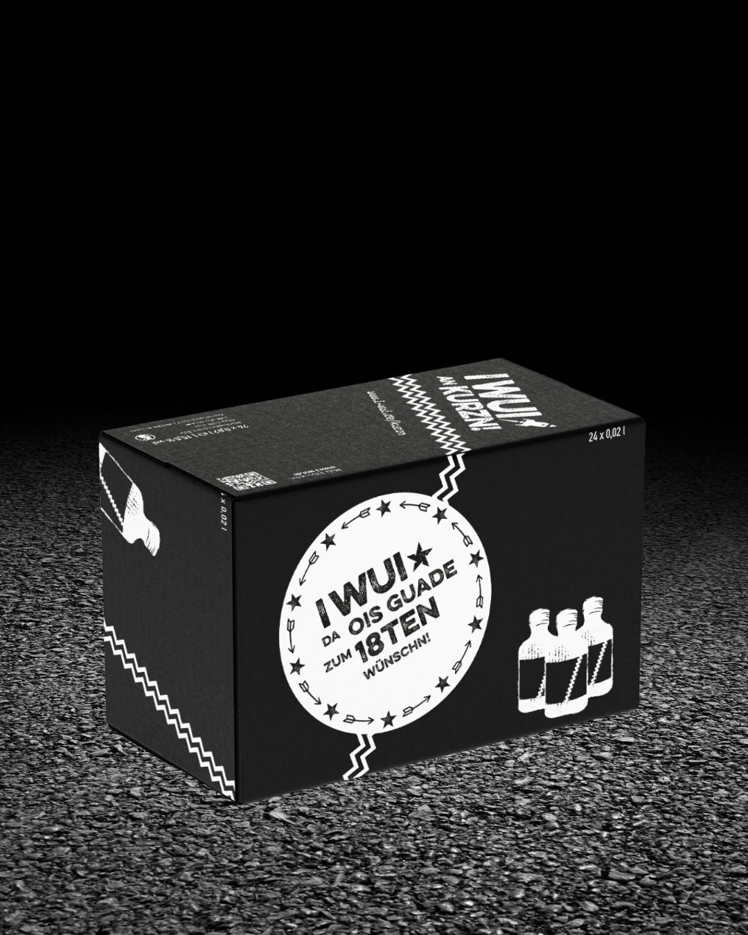 I WUI Geschenkbox zum 18. Geburtstag