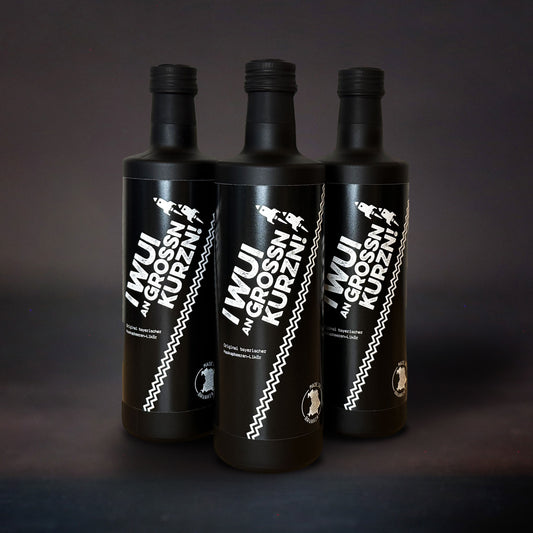 I WUI AN GROSSN KURZN! Haskapbeeren-Likör 0,5 l