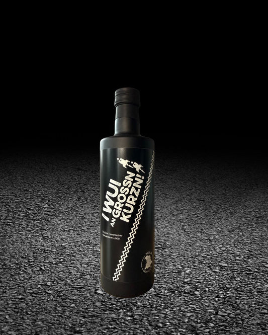 I WUI AN GROSSN KURZN! Haskapbeeren-Likör 0,5 l