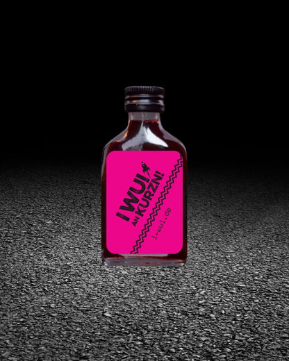 I WUI AN KURZN – Bayerischer Haskap-Likör Partyshot | 24 x 0,02 l | Pink Edition | Mädlsabend | Girls Night